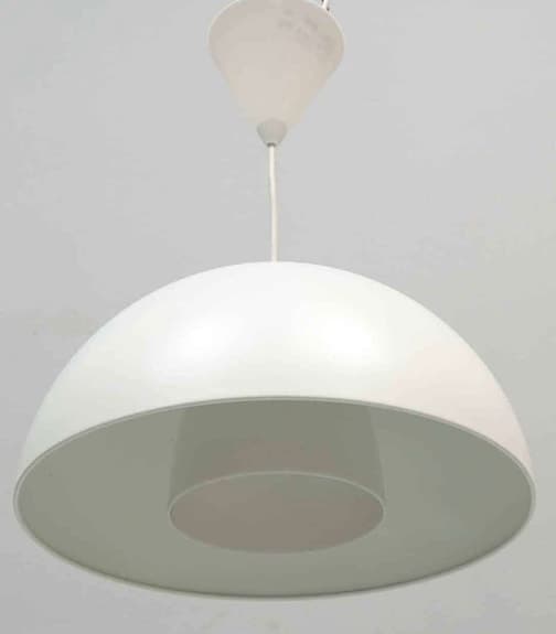 Två taklampor IKEA 365+ Brasa