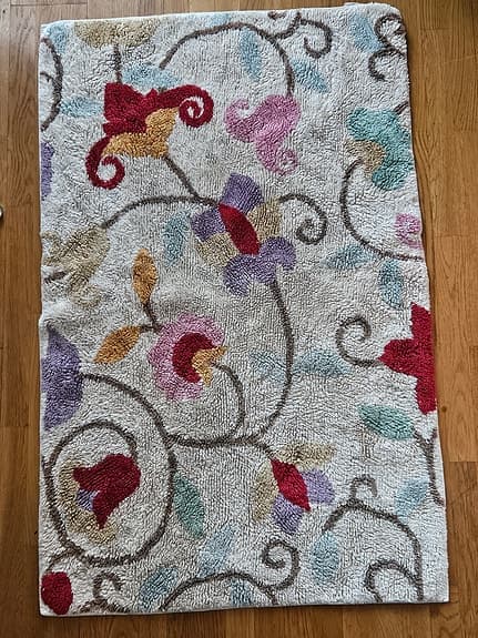 Jättefin matta till t ex badrum eller sovrum, badrumsmatta gratis frakt!