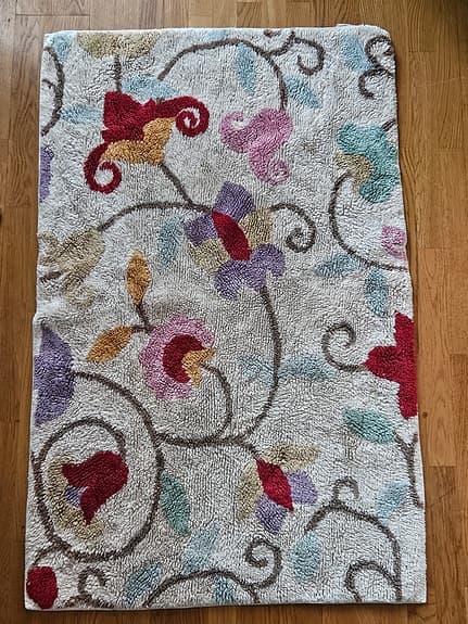 Jättefin matta till t ex badrum eller sovrum, badrumsmatta gratis frakt!