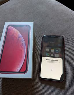 iPhone XR 128GB Röd