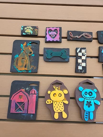 Panduro Stämplar bondgård djur