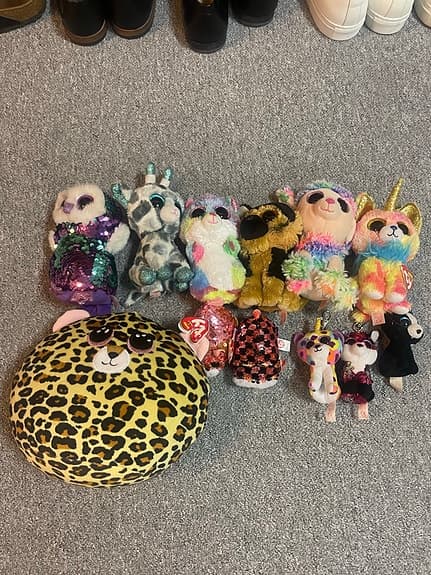 Ty mjukisdjur samling