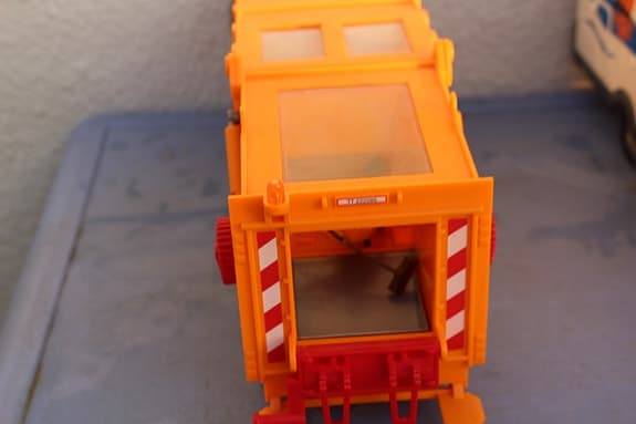 Top Toy City Clean stor sopbil m tippfunktion fram och bak inkl soptunnor mm