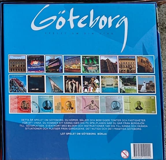Göteborgs spelet (likt Monopol)