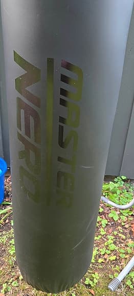 Boxningsäck"Master Nero"Vikt 30kg,L120cm,tål tuffa tag