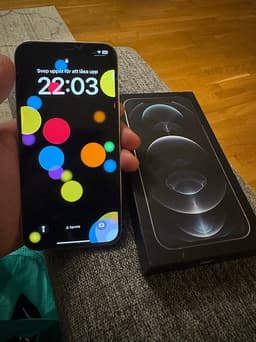 iPhone 12pro Max 128g allt bra