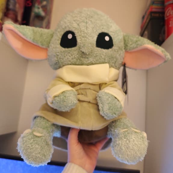 Grogu vikt mjukisdjur Disney Store - Star Wars NY