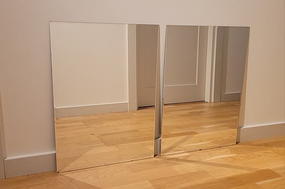 Fina spegelglas 2 st, 45 x 60 cm