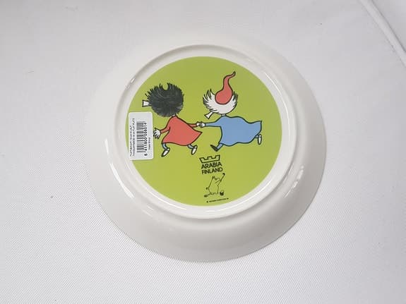 Mumin tallrik Tofslan och Vifslan