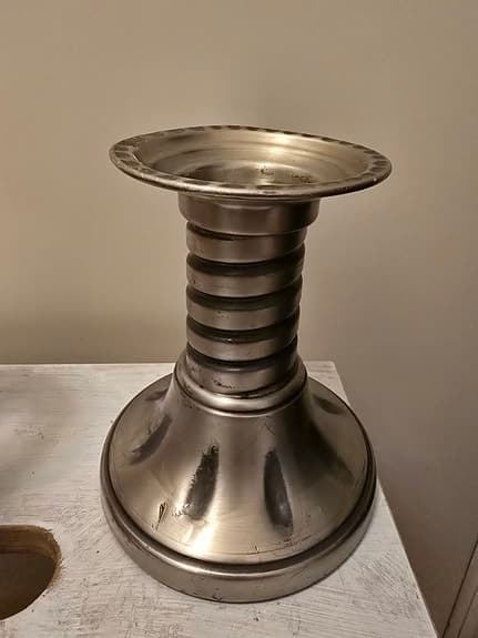 Tennljusstake – Pewter / Tinn Norway – K. Muri – Norsk design