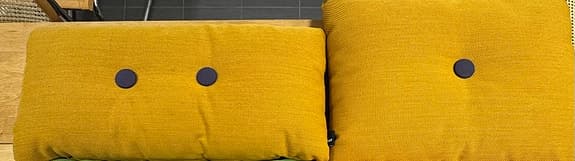 Hay kuddar i två storlekar