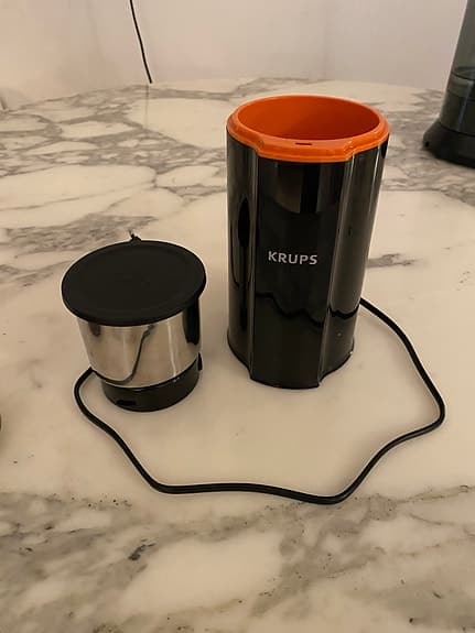 Krups GX3328 Silent Vortex elektrisk kaffe- och kryddkvarn