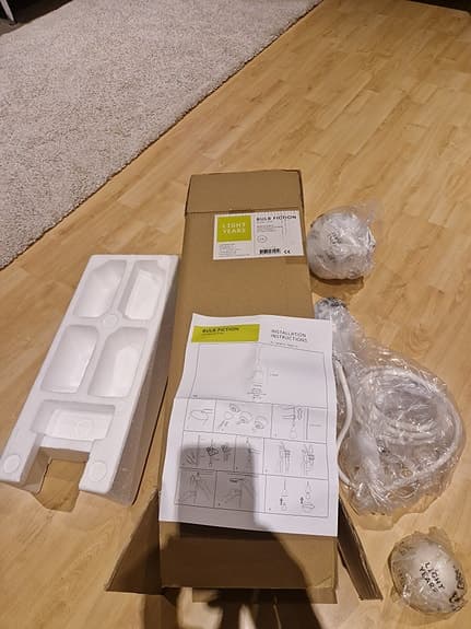 Fritz Hansen Bulb Fiction Pendel Vit