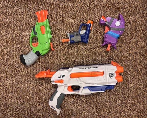Nerf, många olika modeller!
