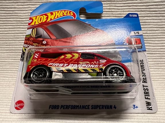 Hot Wheels Ford Performance Supervan 4 TH