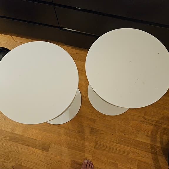 Avlastningsbord 2 st.