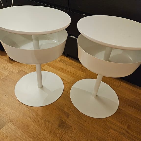 Avlastningsbord 2 st.