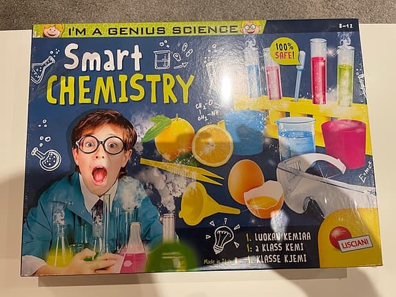 Experimentlåda kemi, från 8 år
