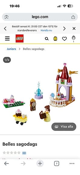 LEGO Disney Juniors Belles sagodags byggsats