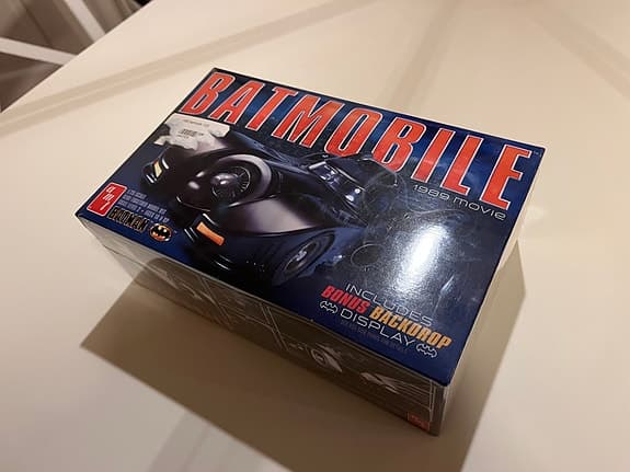AMT Batmobile 1989 Byggsats Bilmodell