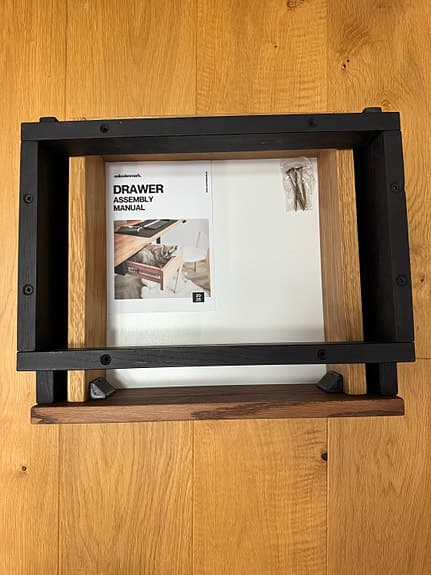 Oakodenmark Solid Oak Desk Drawer Mahogany