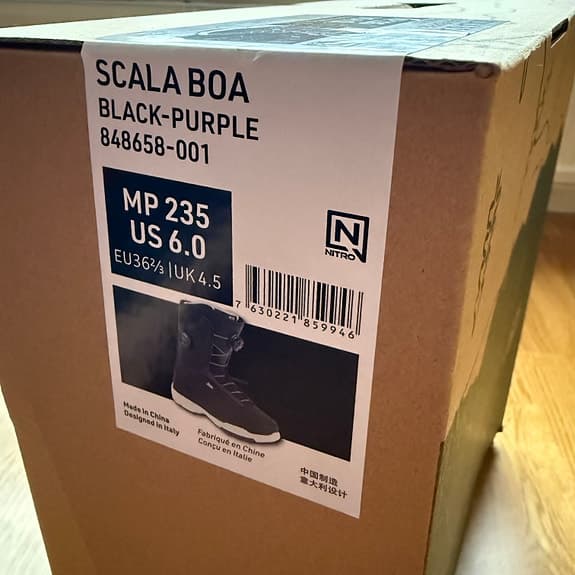 Snowboard boots / pjäxor