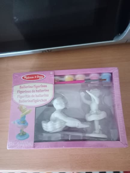 Melissa & Doug Målarfigurset Ballerinafigurer 2-pack