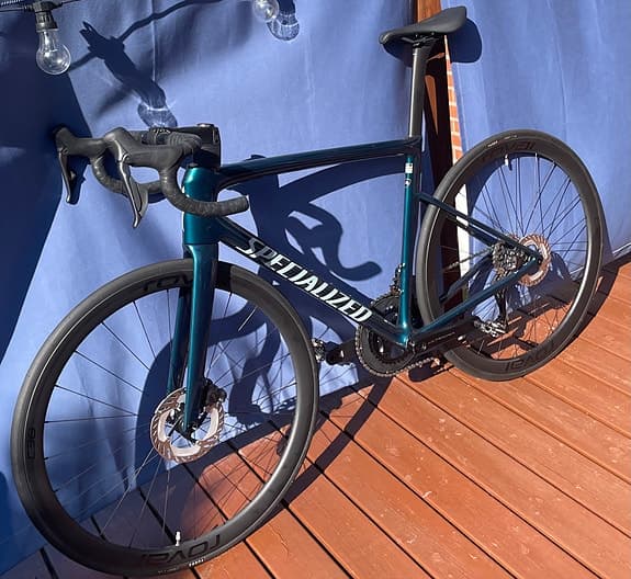 Racer Specialized 25 Tarmac SL8 Expert Ultra Di2 56 Blå