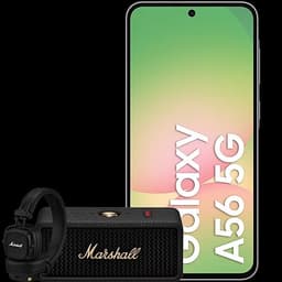 Galaxy a56 5g + högtalare och hörlurar