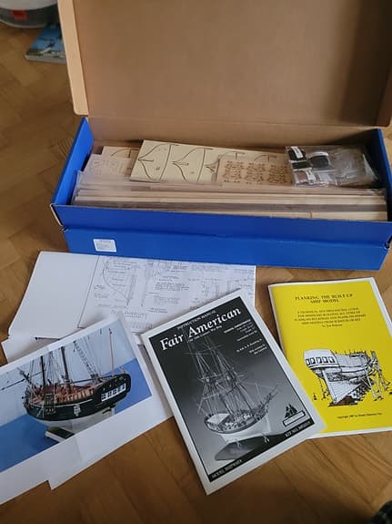 Model Shipways FAIR AMERICAN (1778) – Brig från amerikanska frihetskriget – 1:48