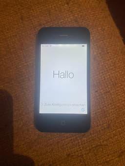 Apple iPhone 4 mobiltelefon svart