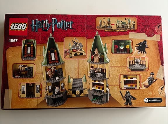 LEGO Harry Potter 4867 Striden på Hogwarts  byggsats