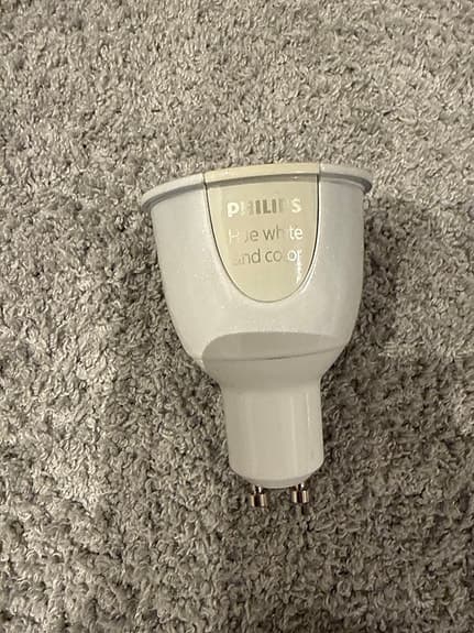 Philips hue white & color GU10 spottar 3 st & huebridge