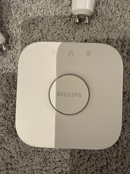 Philips hue white & color GU10 spottar 3 st & huebridge