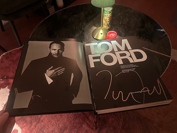 Tom Ford Coffe Table Book SIGNERAD av Tom Ford