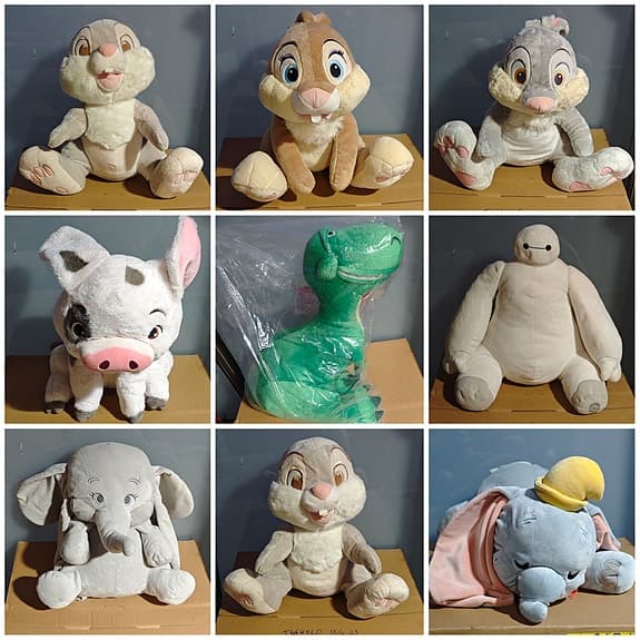 NYA Disney Store Large gosedjur ca 50cm höga