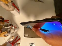 iPhone X  256 GB svart (som ny)