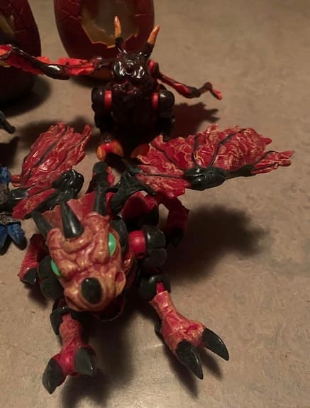 Mega Bloks fire and ice (?!) -drakar med ägg 5 st