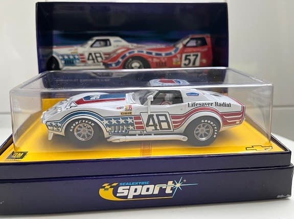 Scalextric Corvette 1972 Yankee Flag