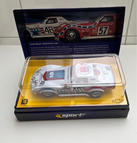 Scalextric Corvette 1972 Yankee Flag