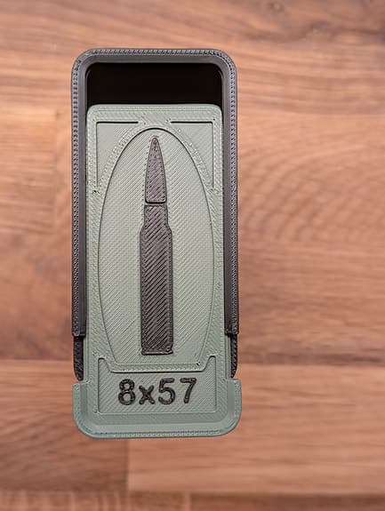 8x57 - ammunitionslåda - superkompakt x10