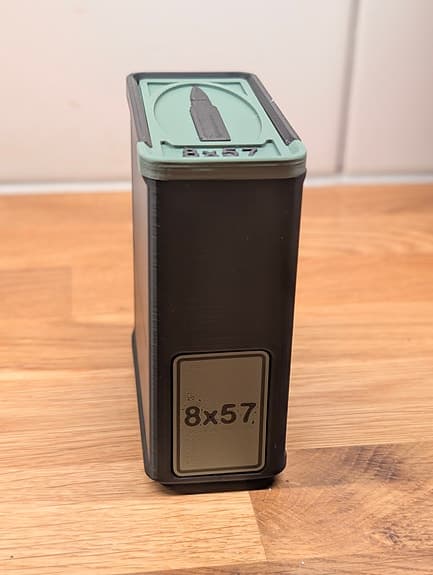 8x57 - ammunitionslåda - superkompakt x10