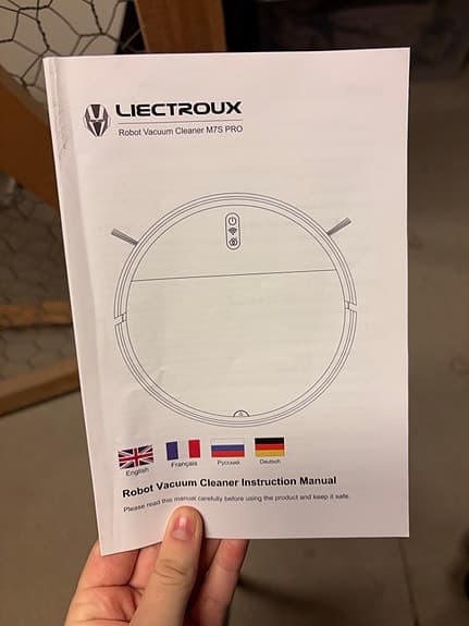 Liectroux M7S Pro Robotdammsugare