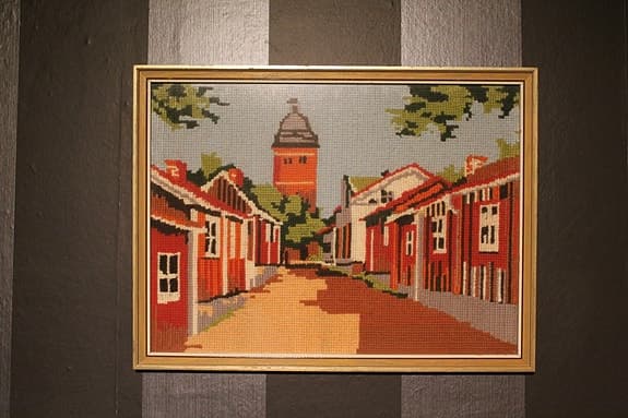 Helt unik tavla över Gyllenhielmsgatan