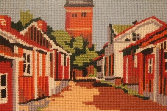 Helt unik tavla över Gyllenhielmsgatan