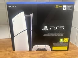 Sony PlayStation 5 PS5 Digital Edition Spelkonsol