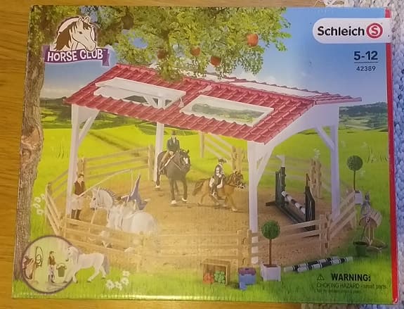 SCHLEICH RIDBANA hästar mm