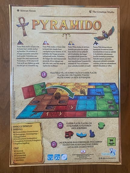 Brädspelet Pyramido (oöppnat)