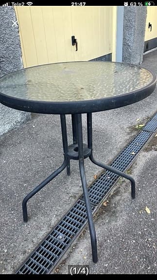 Rund bord .