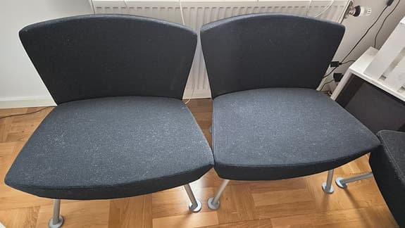 4 st klassiska fåtöljer Offecct "Tinto" designade av Claesson, Koivisto, Rune